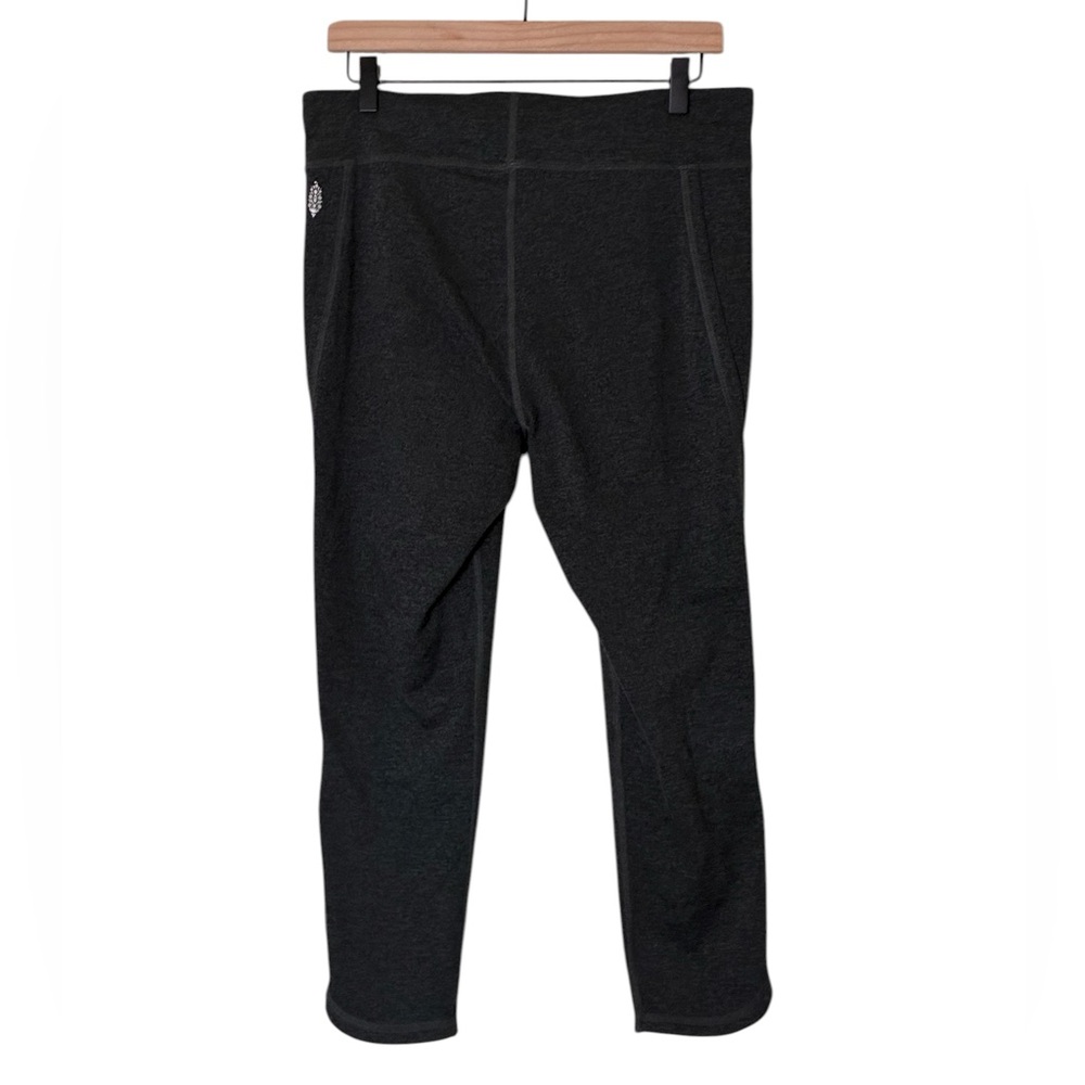 Free People | FP Movement gray cropped high rise cutout leg skinny leggings - Picture 9 of 14